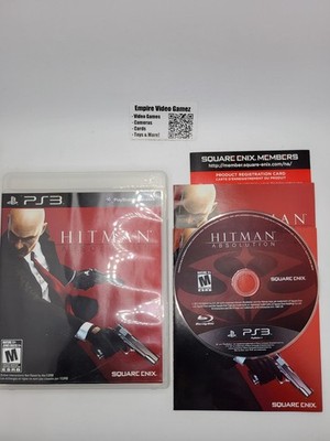Hitman: Absolution (Sony PlayStation 3, 2012) - Complete - CIB - Tested, Working