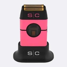 StyleCraft Instinct Metal Double Foil Shaver SC807 PINK
