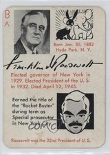 1945 Leister Game Company Auto Game Franklin D Roosevelt #8A 0w6