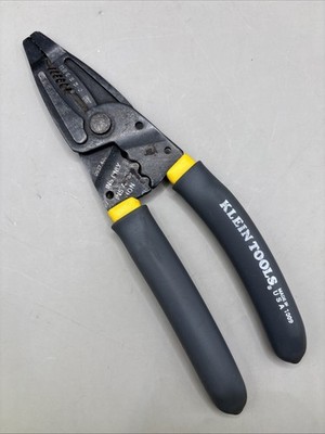 Klein Tools 1009 Long Nose Pliers for Wire Crimping, Cutting and Stripping