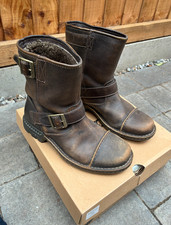UGG Rockville II Men’s Leather Boots Brown UK 6 Boxed VGC