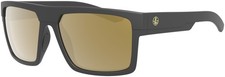 Leupold Becnara Sunglasses, Matte Black Frame, Square Bronze Mirror Lens: 179103