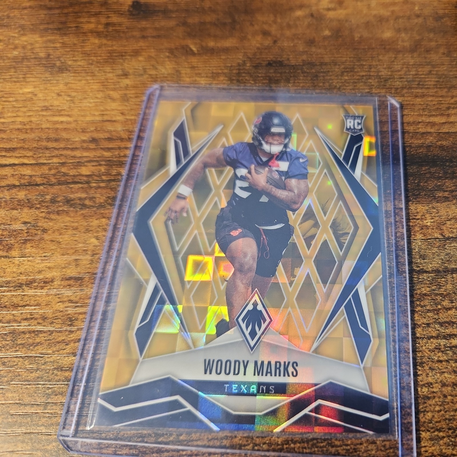 2025 Phoenix Gold Pandora /10 Woody Marks #236 Houston Texans