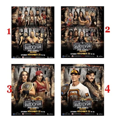 HOT! Survivor Series - War Games 2025 Official Poster, Ship from US