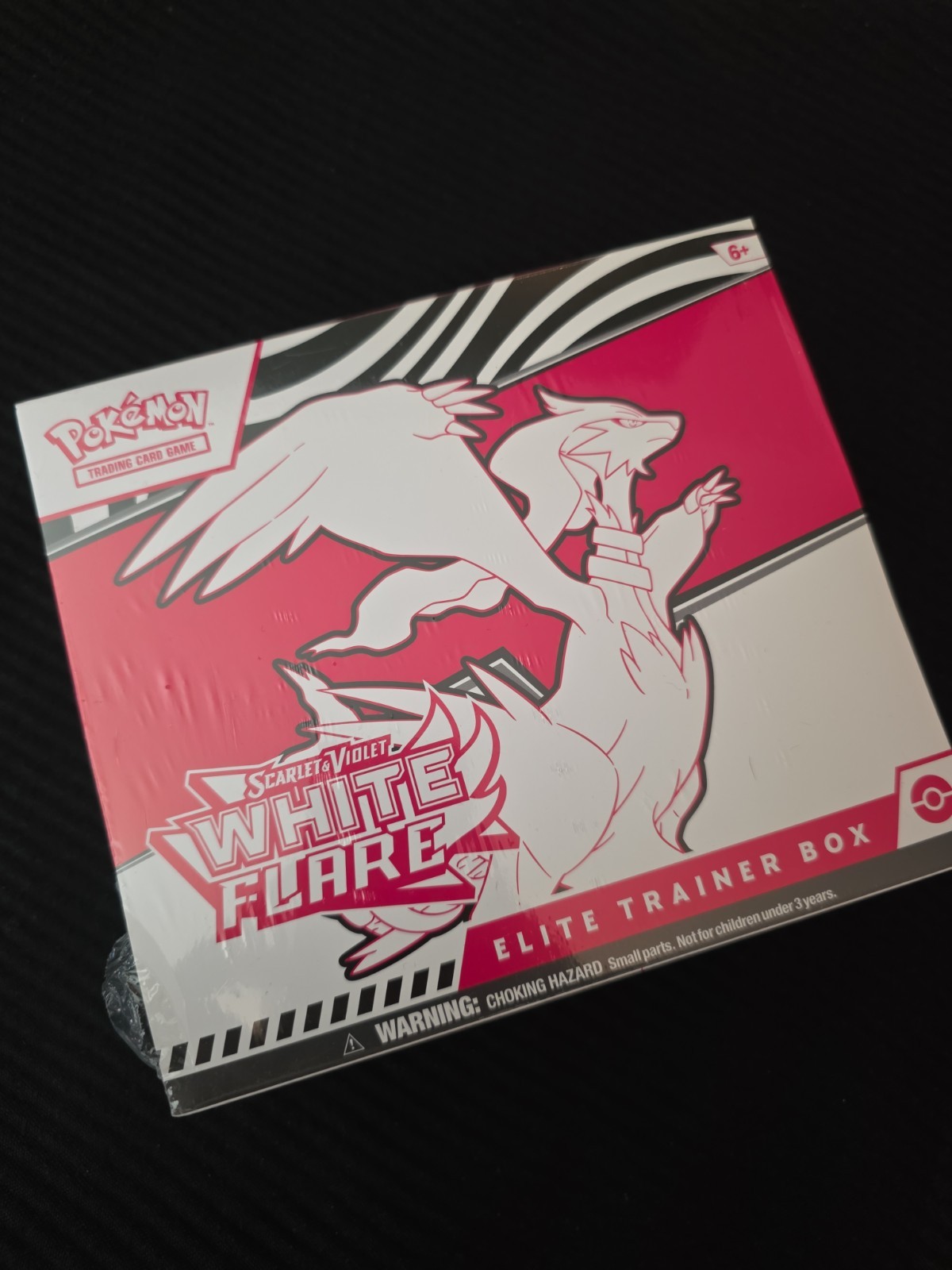 Pokemon White Flare ETB Elite Trainer Box Tear in Seal