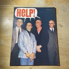 1965 Help! Magazine - Bald Beatles Cover Ultr...