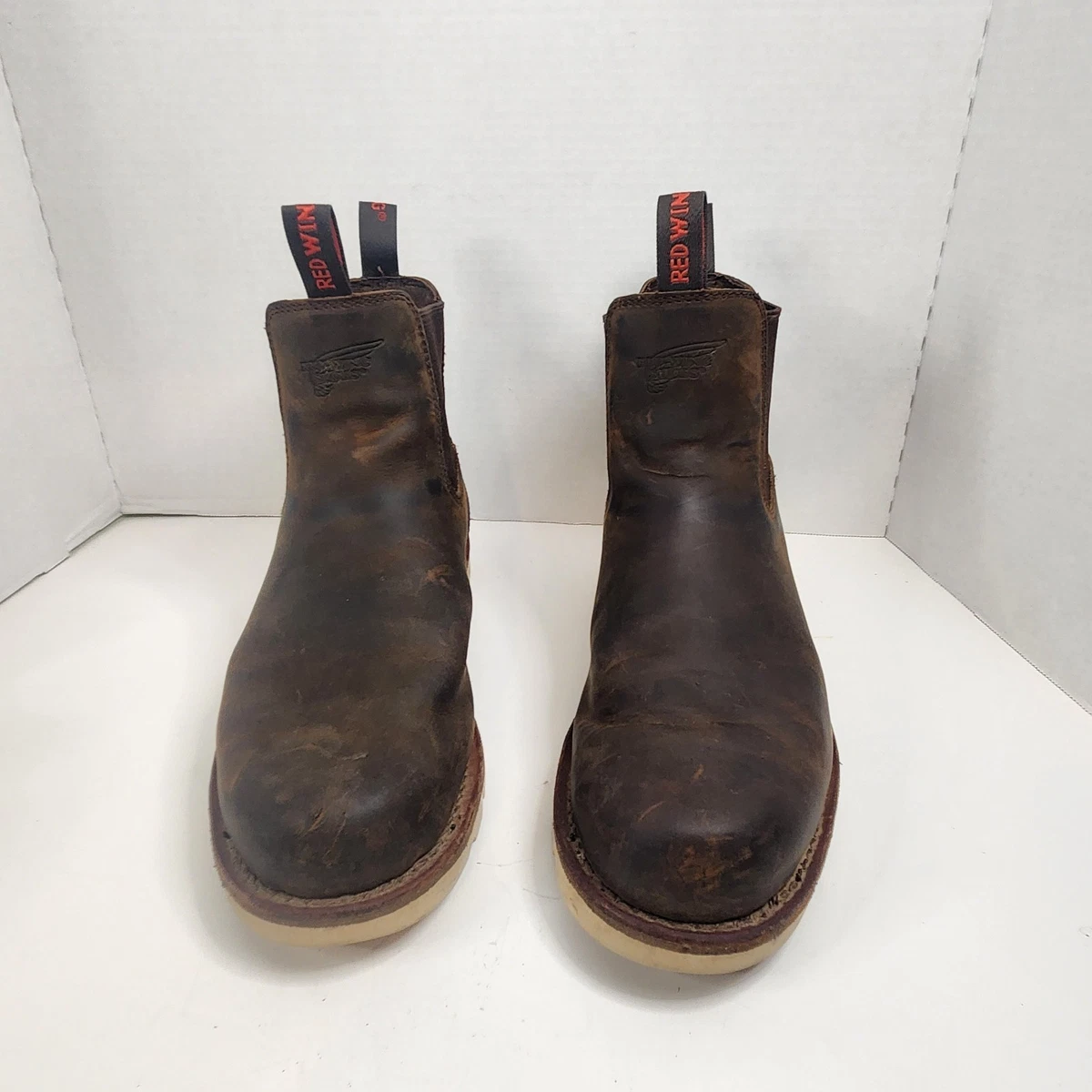 Red Wing Traction Tred Lite Chelsea Boots Men\'s 11.5D Brown Leather Safety Toe Men main image 2