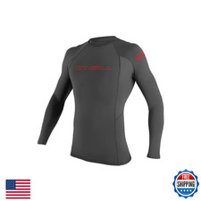 O'Neill Youth Basic Skins Long Sleeve Rashguard - UPF 50 Sun Rash Protection