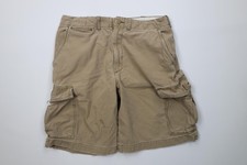 Vintage 90s Y2K American Eagle Outfitters Mens 32 Surplus Cargo Shorts Brown