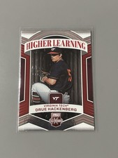 2023 PANINI ELITE EXTRA EDITION HIGHER LEARNING DRUE HACKENBERG
