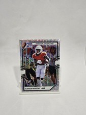 2022 Pro Set Draft #PSB-XW1 Xavier Worthy Base Wave Silver