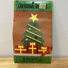 Vintage 1997 Fibre Craft Foam Christmas Tree Kit d'Arbre de Noel