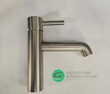 Flova Levo 142mm Single Lever Mono Basin Mixer – Brushed Nickel