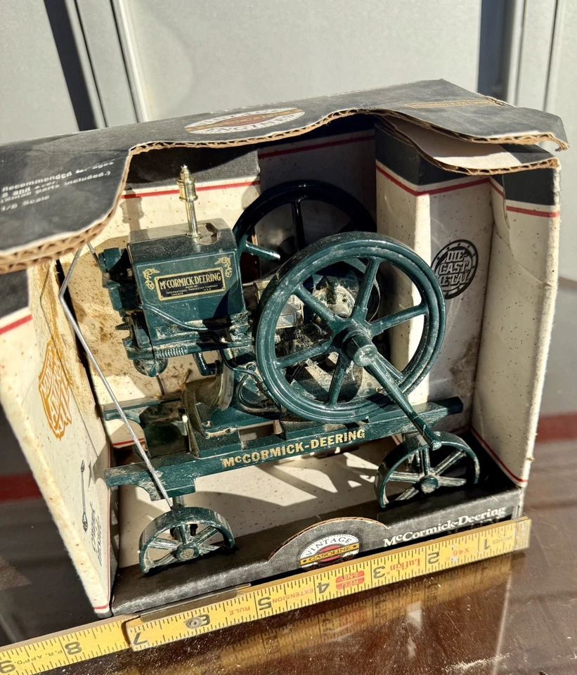 McCormick-Deering Model "M" Ertl 1/6 Scale Die-Cast Metal Toy #4351 NOS DUSTY - Image 2 of 4