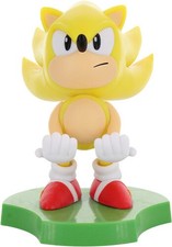 SEGA: Super Sonic Holdems, Mini Cable Guys Phone Stand and Device Holder New To