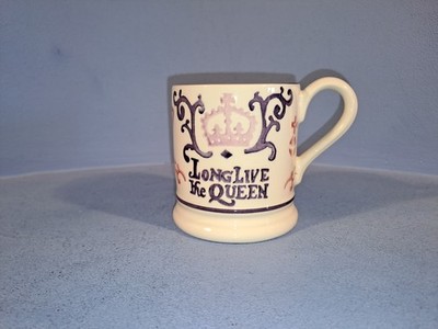 EMMA BRIDGEWATER, ''LONG LIVE THE QUEEN'', GEDENKTASSE.
