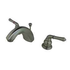 Kingston Brass FB95 1.2 GPM Widespread Bathroom Faucet - Nickel