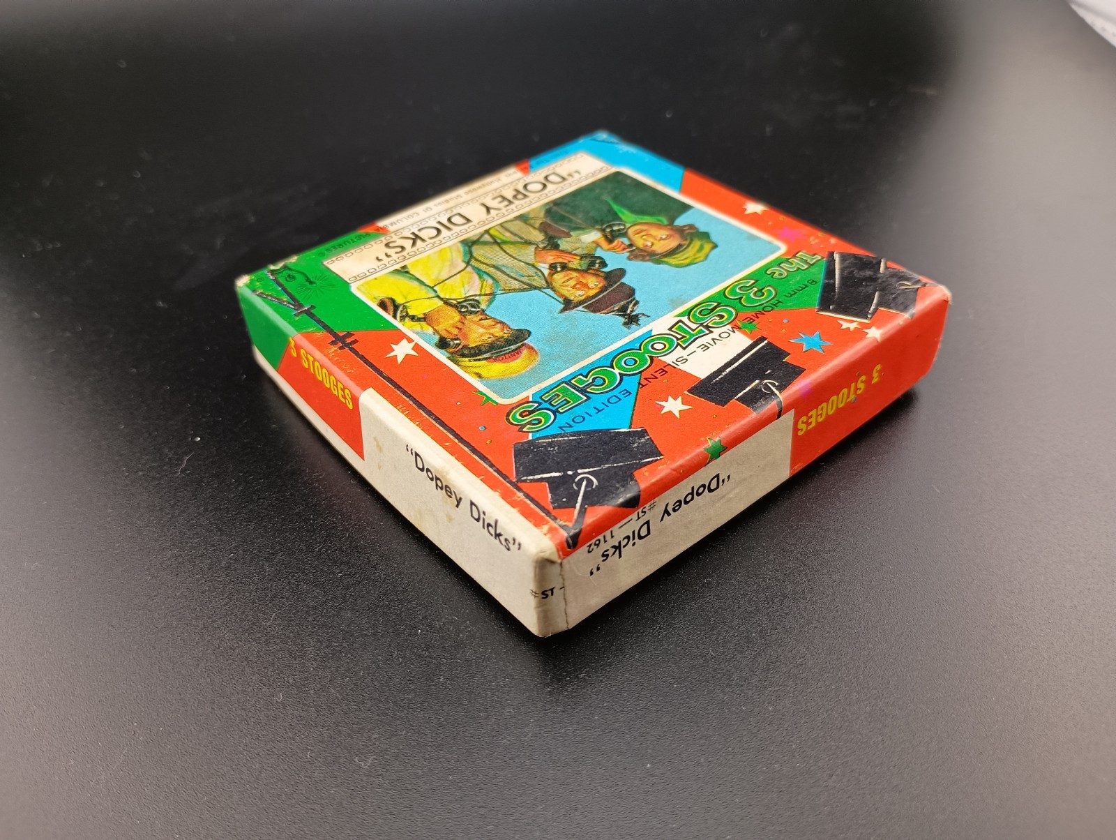 VINTAGE THREE STOOGES "DOPEY DICKS" COLUMBIA 8MM MOVIE 3" 1950s Era Projection thumbnail 3