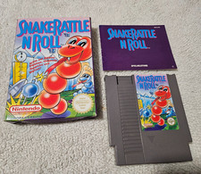 Thumbnail of ebay&reg; auction 137317848766 | Nintend NES Spiel: Snake Rattle N Roll - OVP mit Anleitung
