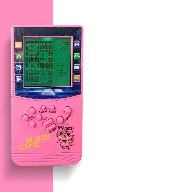 Console Di Gioco Portatile Da Battaglia Con Serbatoio Di Gioco in Mattoni Classi