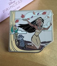 Disney Princess 2025 Pocahontas Pin - World Puzzle Mystery Blind BoxLunch 