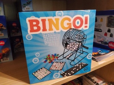 19,99 Euro Pro Stück Bingo Spiel Mit Halterung Kugeln und Karten.