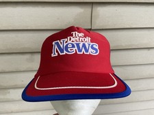 The Detroit News Meshback Snapback Hat Made in USA