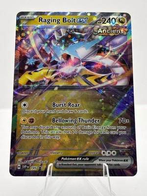 Raging Bolt ex 145 Sv: Scarlet & Violet Promo Card