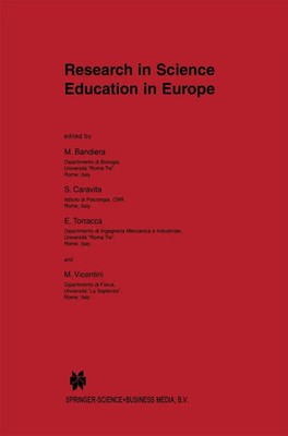 M. Bandiera (u. a.) | Research in Science Education in Europe | Taschenbuch