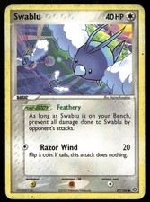 Swablu 67/106 EX Emerald Pokemon Card