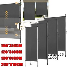 Außenrollo Senkrechtmarkise Balkonrollo Sonnenschutzrollo Rollo Sichtschutz