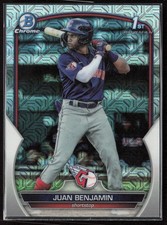 2023 Bowman Chrome Juan Benjamin Prospects Mojo Refractor