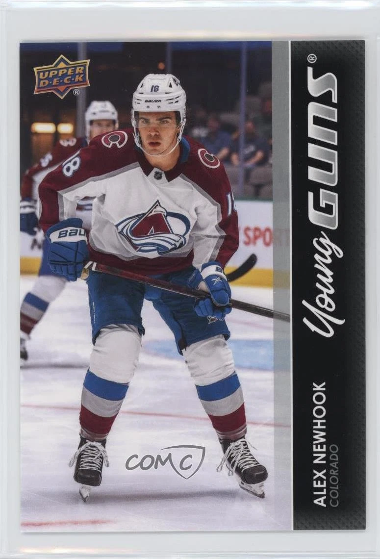 2021-22 Upper Deck Series 2 Young Guns Jumbo Alex Newhook #461 Rookie RC
