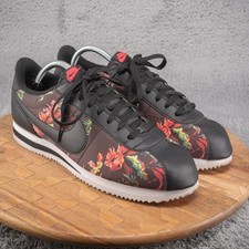 men's nike cortez basic floral casual shoes