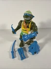 Vintage 1992 TMNT Sewer Spitting Lifeguard Leo Action Figure Complete