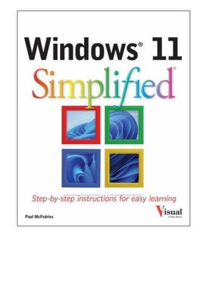 Windows 11 Simplified, Paperback by McFedries, Paul, Brand New, Free shipping...