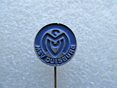 alte Anstecknadel - MSV Duisburg 02 - Fußball Nadel ca. 1,7 cm