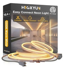 110v LED Rope Light,16.4ft LED Neon,Commercial Neon Strip Light Outdoor Water...