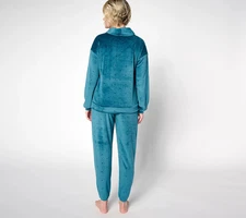 #272 Carole Hochman Rolled Collar Two-Piece Lounge Set SIZE XL