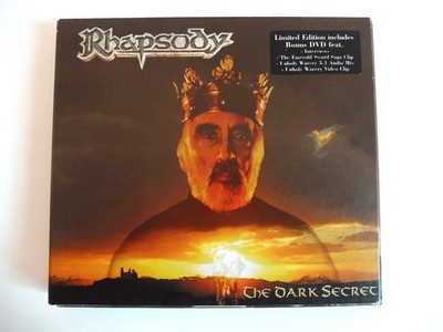 Rhapsody   The Dark Secret CD+DVD Digi Limited Edition Steamhammer 2004