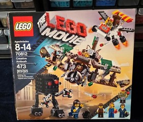 LEGO Movie 70812 Creative Ambush &ndash; Retired &ndash; Complete &ndash; Missing Kebab Bob