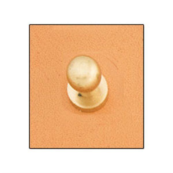 Button Stud 10mm Screwback Brass Tandy Leather 11311-53