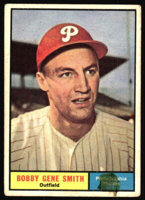 1961 Topps Bobby Gene Smith #316 Philadelphia Phillies