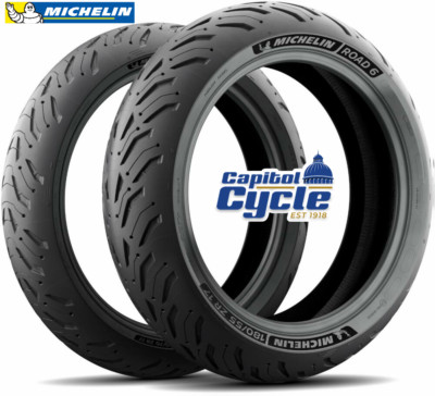 MICHELIN PILOT ROAD 6 GT TIRE SET 120/70-17 FRONT AND 180/55-17 REAR - 2 TIRES