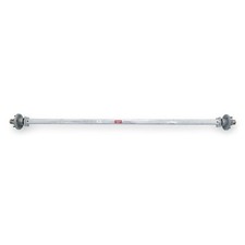 Knott 3500lb 88 Inch Hub Face Galvanized Boat Trailer Axle 5 Bolt Idler Hubs