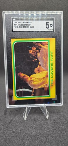 1980 Topps The Empire Strikes Back #291 The Lovers Part - GRADED - SGS 5 EX - Picture 2 of 3
