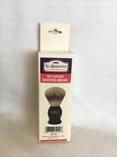 Scalpmaster 100 badger hair shaving brush.Brand New