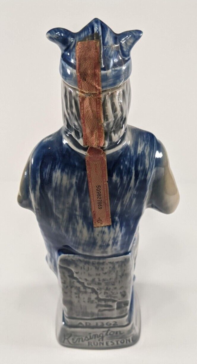 Vintage James Beam Minnesota Land of Vikings Decanter Whiskey Bottle