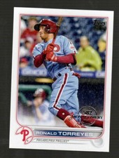 2022 Topps 582 Montgomery Club Stamp #354 Ronald Torreyes Philadelphia Phiilies