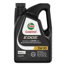 Hot Deal! Castrol EDGE 5W-30 Advanced Full Synthetic Motor Oil, 5 Quarts